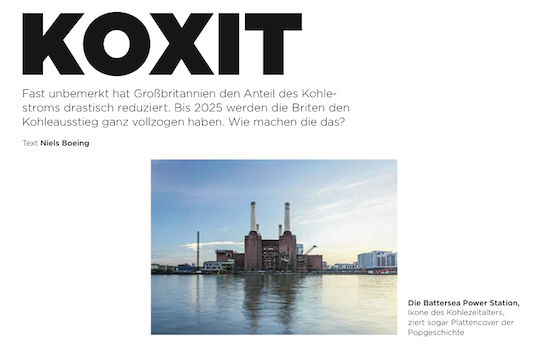 Transcript: Koxit - in der Battersea Power Station schon lange vollzogen